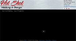 Desktop Screenshot of hotshotwelding.com